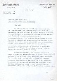 Portada:Carta dirigida a Arthur Rubinstein. Tel Aviv (Israel), 21-10-1971