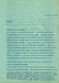 Portada:Carta dirigida a Arthur Rubinstein, 15-11-1973