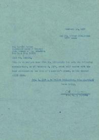 Portada:Carta dirigida a Harold Seiden. Jackson Heights (Nueva York), 14-02-1974