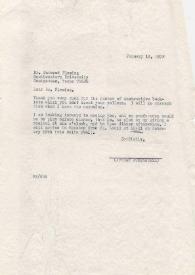 Portada:Carta dirigida a Durwood Fleming. Nueva York, 13-01-1972