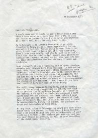 Portada:Carta dirigida a Arthur Rubinstein, 23-12-1973