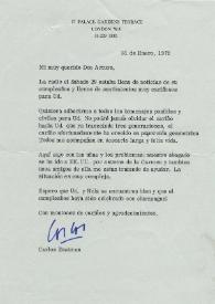 Portada:Carta dirigida a Arturo, 31-02-1972