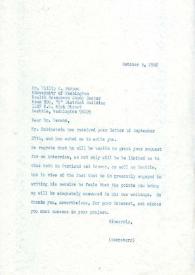 Portada:Carta dirigida a Philip A. Person, 03-10-1968