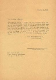 Portada:Carta dirigida a Lilliam Libman, 09-11-1972