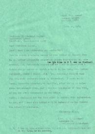Portada:Carta dirigida a Diedrich August. Nueva York, 10-07-1974
