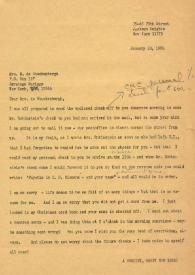 Portada:Carta a Marianne de Stuckenbergh. Nueva York, 10-01-1980