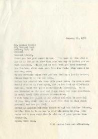Portada:Carta a Lionel Tertis, 11-01-1971