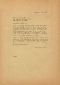Portada:Carta dirigida a Andree L. Abecassis, 19-02-1962