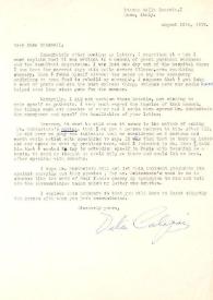 Portada:Carta dirigida a Katherine Cardwell. Roma (Italia), 02-08-1959