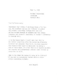 Portada:Carta dirigida a Gino Francesconi, 18-06-1990