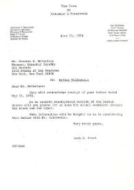 Portada:Carta dirigida a Winston D. McFarlane, 12-06-1978