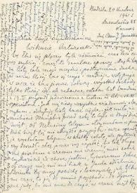 Portada:Carta dirigida a Wanda Labunski. Kaunas (Italia), 20-06-1941