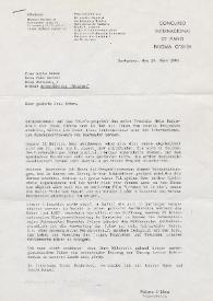 Portada:Carta dirigida a Anita Erken de Beta Film Unitel. Santander (España), 24-03-1986