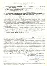 Portada:Contrato entre Arthur Rubinstein y Celebrity Concerts Canada Ltd. para siete conciertos