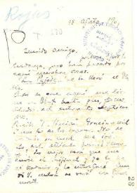 Portada:Carta de Rubén Darío a ROJAS,
