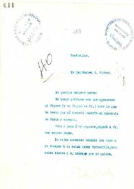 Portada:Carta de Rubén Darío a PICHAD, Manuel S. ??