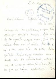 Portada:Carta de Rubén Darío a SÁNCHEZ, Francisca