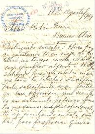 Portada:Carta de González, Demidio F.