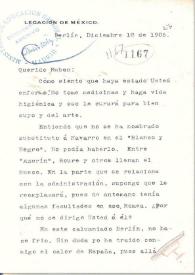 Portada:Carta de Icaza, Francisco A. de