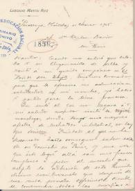 Portada:Carta de Martín-Ruiz, Leocadio