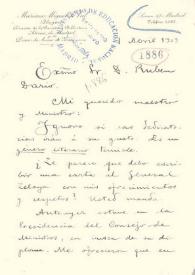 Portada:Carta de Miguel del Val, Mariano