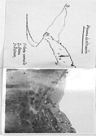 Portada:Fotografía de un dolmen y una cueva, y plano de su situación.