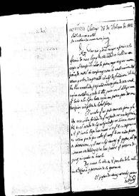 Portada:Carta en la que se informa a la Real Academia de la Historia de la aparición de un hacha de bronce de talón y dos anillas cerca de Santiago y de la que se remite un dibujo.