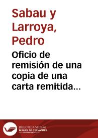 Portada:Oficio de remisión de una copia de una carta remitida por Fernando Sepúlveda y Lucio relativa al descubrimiento de objetos de antigüedad en el pueblo de Valderrebollo, así como un ejemplar del periódico El Eco de Cuenca en el que se publica un artículo de correspondiente Sánchez Almonacid, titulado La Cruz del Humilladero de Cuenca, para que informe lo que le parezca.