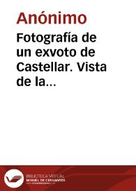 Portada:Fotografía de un exvoto de Castellar. Vista de la parte posterior.