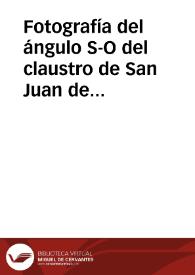 Portada:Fotografía del ángulo S-O del claustro de San Juan de Duero.