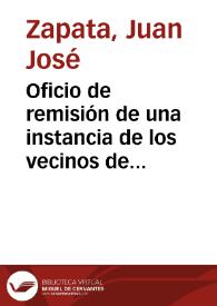 Portada:Oficio de remisión de una instancia de los vecinos de Garray, reclamando a la Real Academia de la Historia la cantidad de 960 pesetas en concepto de alquiler por la ocupación de los terrenos donde se llevaron a cabo las excavaciones de Numancia.