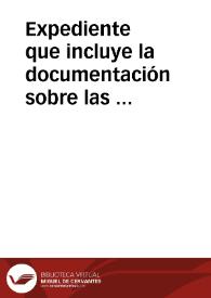 Portada:Expediente que incluye la documentación sobre las antigüedades descubiertas en el valle de Otañes