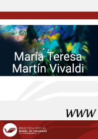 María Teresa Martín Vivaldi