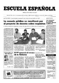 Escuela española. Año LVII, núm. 3314, 13 de marzo de 1997
