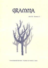 Portada:Gramma. Año VIII, número 25, 1997