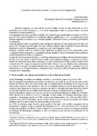 Más información sobre "La ciudad es mía" de Mario Arnold: ¿un caso de novela retaguardista? / Xavier Escudero