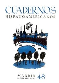 Portada:Cuadernos Hispanoamericanos. Núm. 48, diciembre 1953