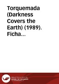 Portada:Torquemada (Darkness Covers the Earth) (1989). Ficha técnica