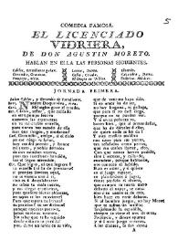 Comedia famosa. El licenciado Vidriera | Biblioteca Virtual Miguel de Cervantes