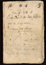 Comedia famosa. Amar por señas / del maestro Tirso de Molina | Biblioteca Virtual Miguel de Cervantes