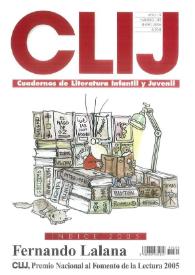 Portada:CLIJ. Cuadernos de literatura infantil y juvenil. Año 19, núm. 189, enero 2006