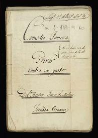 Comedia famosa. Privar contra su gusto / del maestro Tirso de Molina | Biblioteca Virtual Miguel de Cervantes