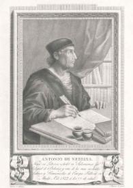 Elio Antonio de Nebrija. Imágenes / José María Ferri Coll | Biblioteca Virtual Miguel de Cervantes