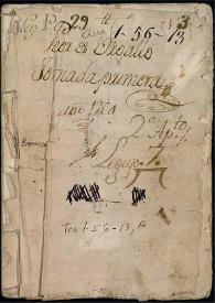 Portada:Peor es Urgallo / [De Don Antonio Coello]