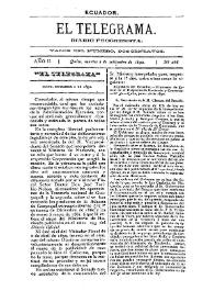 Portada:El Telegrama : diario progresista. Año II, núm. 268, martes 2 de septiembre de 1890