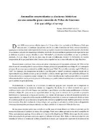 Más información sobre Anomalías sorprendentes y alusiones históricas en una comedia poco conocida de Vélez de Guevara  : "A lo que obliga el ser rey" / Susana Hernández-Araico