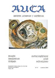 Portada:Auca : revista literaria y artística. Núm. 17, noviembre 2009