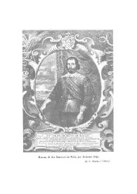 Portada:Nuevas noticias biográficas de don Francisco de Melo, vencedor en Le Châtelet (1597-1651) / Ángel González Palencia