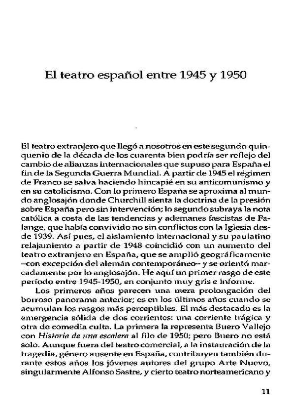 El teatro español entre 1945 y 1950 / edición al cuidado de Víctor García Ruiz | Biblioteca Virtual Miguel de Cervantes