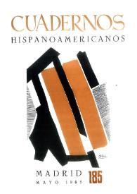 Portada:Cuadernos Hispanoamericanos. Núm. 185, mayo 1965